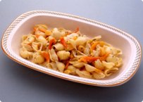 写真:貝のパスタ
