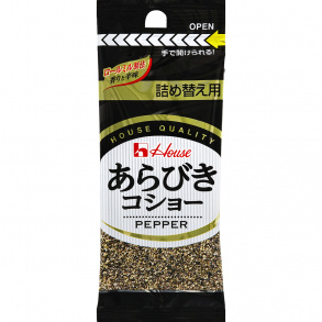 写真：１２ｇあらびきコショー袋入り