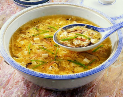 写真：酸辣湯（スワンラータン）