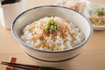 写真：きざみわさび丼　