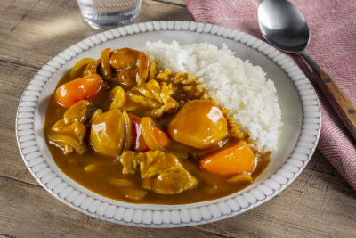 写真：ＧＡＢＡＮカレーパウダーで作るポークカレー