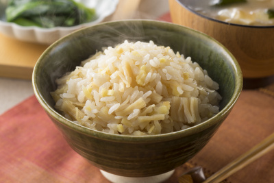 写真：ほたてしょうがごはん