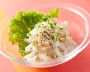写真:大根ほたてサラダ