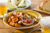 写真:カレーヴルスト(スパイシーケチャップ添え)