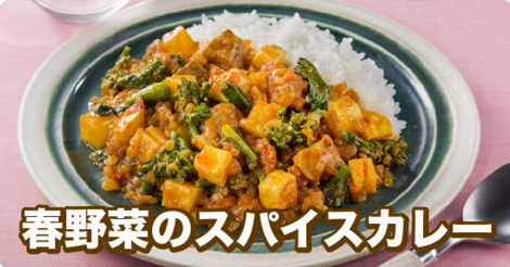 春野菜のスパイスカレー