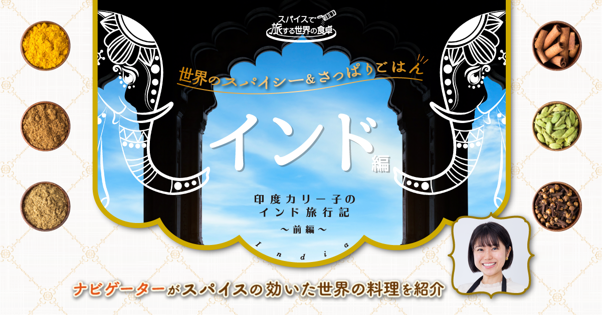 スパイスオブライフ（ハウス食品）｜印度カリー子のインド旅行記 前編