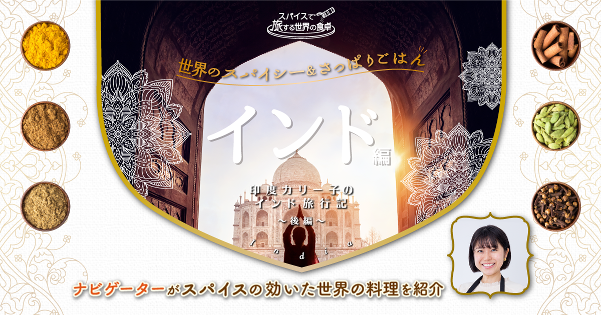 スパイスオブライフ（ハウス食品）｜印度カリー子のインド旅行記 後編